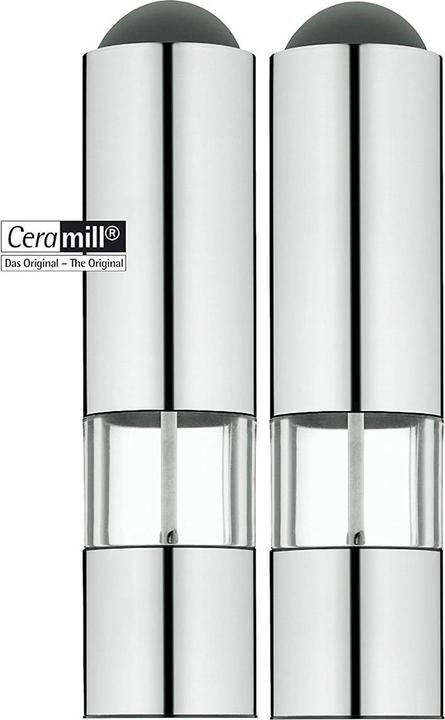 Immagine prodotto WMF Set di smerigliatrici elettriche 2 pezzi (Sale, Pepe, Erbe aromatiche)