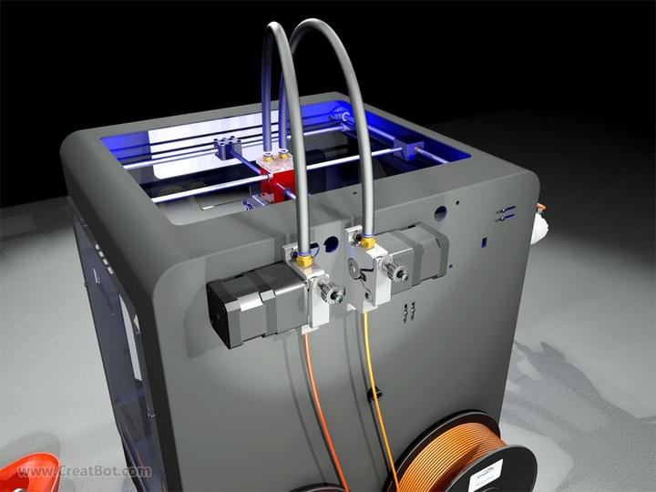 Actual product image CreatBot DX Plus - Dual Extruder