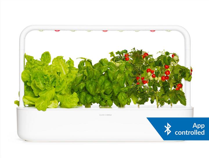 Actual product image Click and Grow Smart Garden 9 Pro Starter kit (Colour: White) (SG9S1UNI-BT) (18.50 cm)