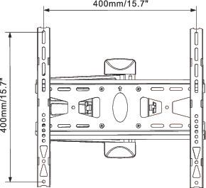 Immagine prodotto Vogels MNT 208 RUOTARE DI 180 (Muro, 55", 25 kg)