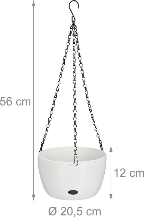 Immagine prodotto Relaxdays 2x vasi-da-parete (20.50 cm)