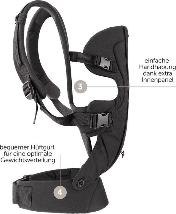 Fillikid Baby carrier Walk 4in1 incl. silicone dummy box Diamant baby carriers & slings