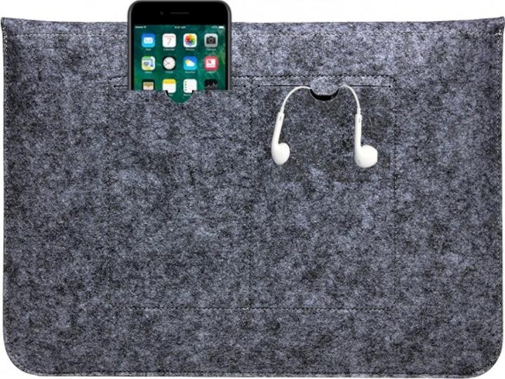 Immagine prodotto Screenguard Custodia in feltro 2 in 1 per Macbook e Notebook 13,3" (13", Apple)