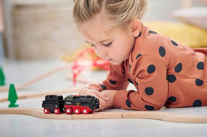 Immagine prodotto Brio Locomotiva a vapore a batteria con serbatoio d'acqua