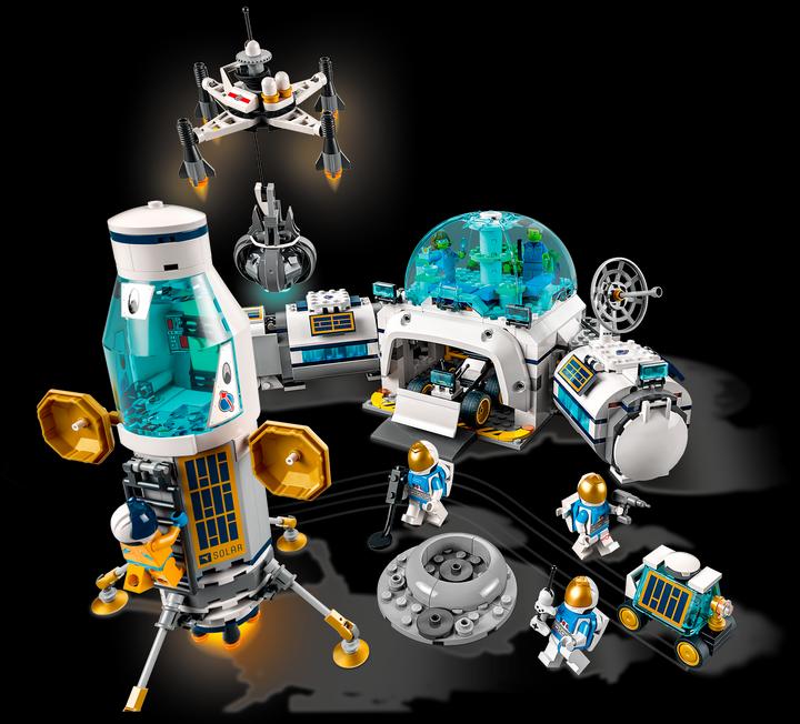 Productafbeelding LEGO Maanonderzoekbasis (60350, LEGO Stad)