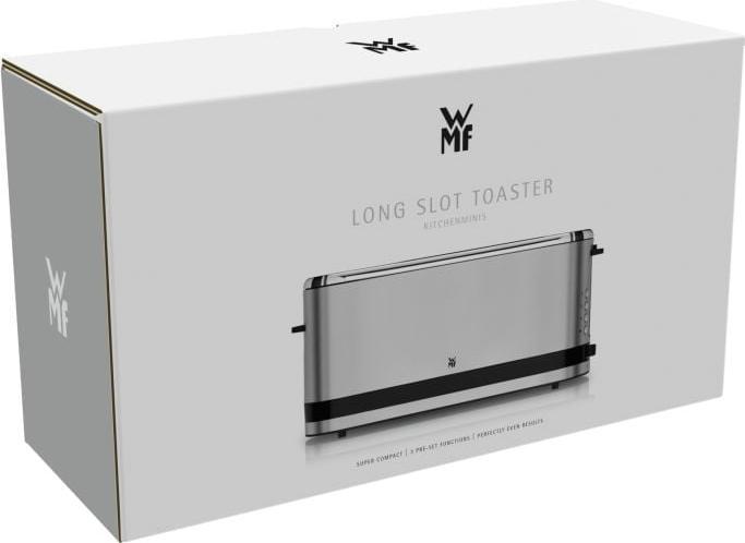 Produktbild WMF KÜCHENminis Langschlitztoaster 2-Scheiben mit Brötchenaufsatz