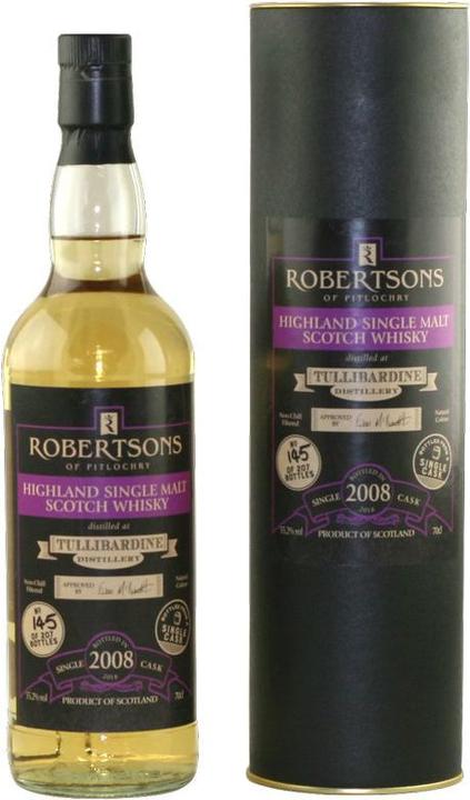 Tullibardine 10 Jahre JG 2008, Robertsons (Scotch Whisky)