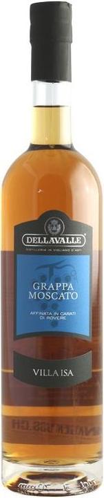 Dellavalle Grappa Villa Isa Moscato Barrique