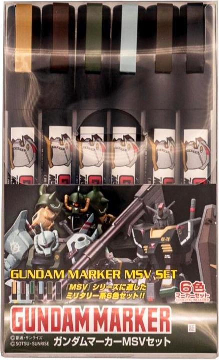 Bandai Gundam Marker Set