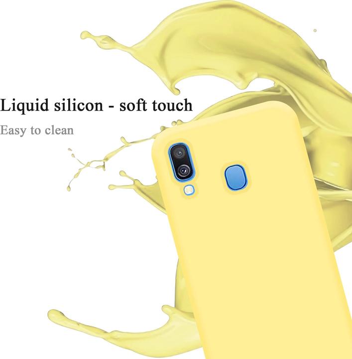 Immagine prodotto Cadorabo Copertura della cassa del silicone liquido TPU (Samsung Galaxy A40)