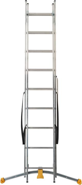 Immagine prodotto Hailo Scala combinata HobbyLOT 2 x 9 pioli (Scala doppia, 1000 cm)