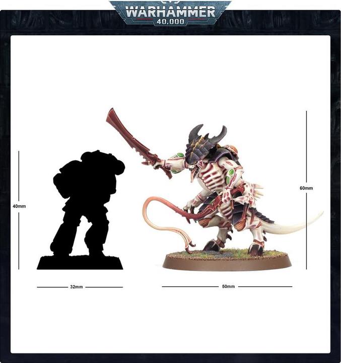 Actual product image Games Workshop Warhammer 40k - Tyranids Warriors