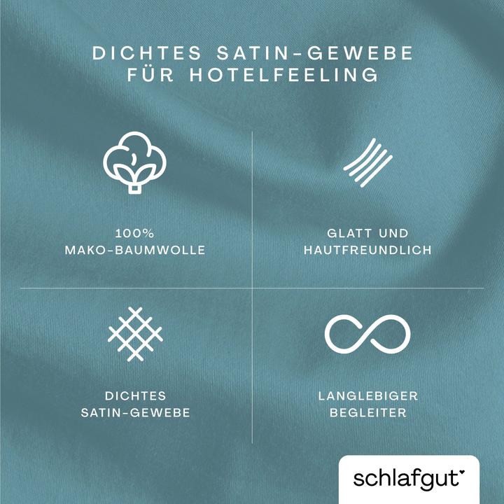 Image du produit schlafgut Woven Satin (Housse de couette, 140 x 200 cm)