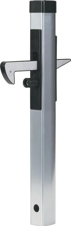 Actual product image Locinox Gate stop IGC, profile 500x57x42 mm, height adj. 40mm, aluminium silver