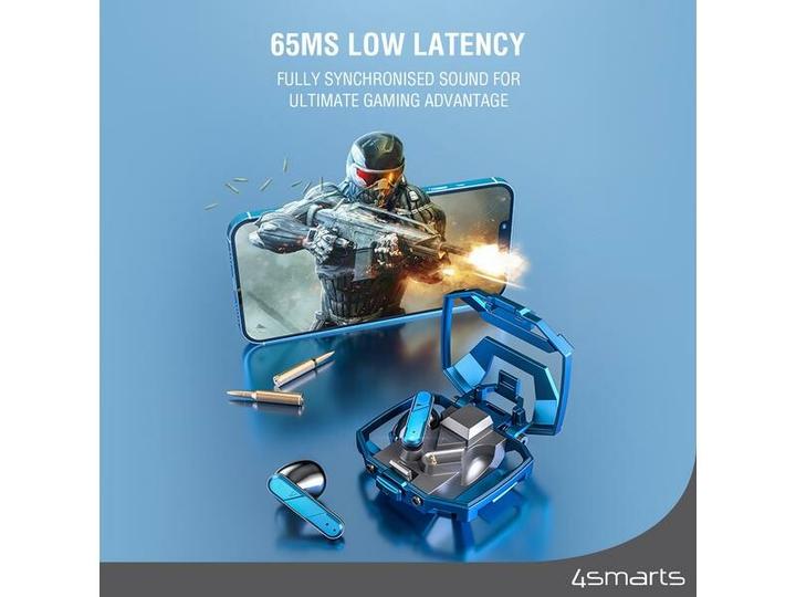 Actual product image 4smarts TWS Bluetooth Headphones GameBuds (No noise cancelling, 24 h, Cable)