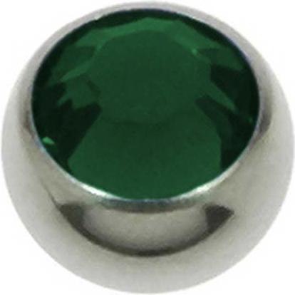 Image du produit Bijouteria Embout de piercing (Cristal Premium, Acier chirurgical 316L)