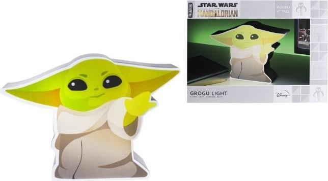 Actual product image Paladone Products Lampada Star Wars The Mandalorian Grogu 2D