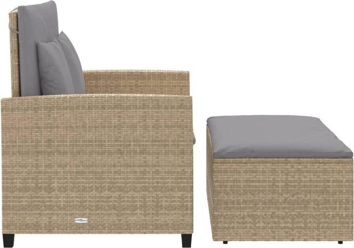 Produktbild VidaXL 2 Sitzer Gartensofa