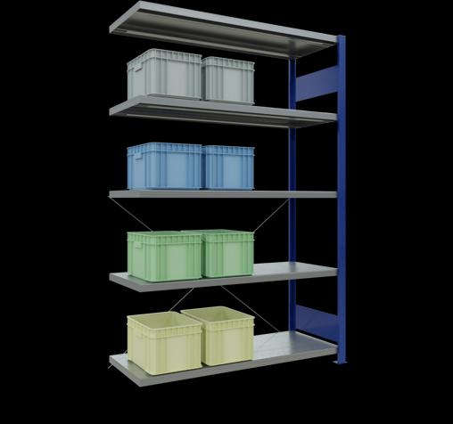 Image du produit Schulte Lagertechnik Système enfichable Élément suivant MULTIplus250 avec entretoise croisée