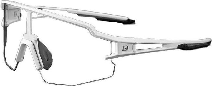 Rockbros Selbsttönende Fahrradbrille (Weiss, Clear)