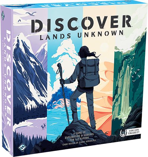 Actual product image FFG Discover: to undiscovered lands (German)