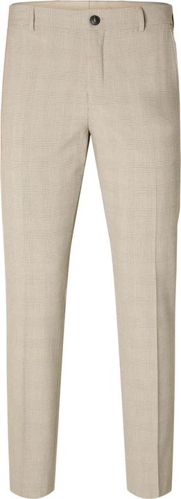 Actual product image Selected Homme Slim fit checked suit trousers (106)