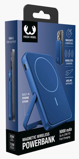 Produktbild Fresh'N Rebel Magnetic Wireless Powerbank (5000 mAh, 20 W, 18.50 Wh)