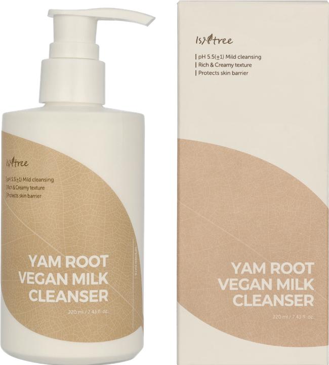 Image du produit Isntree Lait végétalien à l'igname (Lait nettoyant, 220 ml)