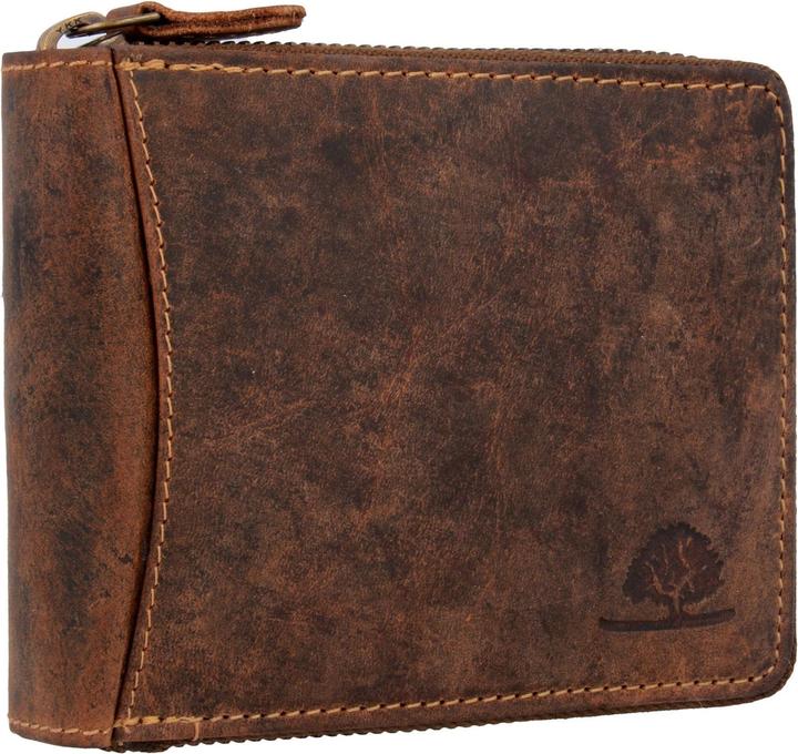 Image du produit Greenburry Porte-monnaie Vintage en cuir 13 cm