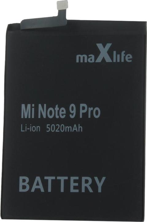Produktbild Maxlife Akku für Xiaomi Note 9 Pro BN53 5020mAh