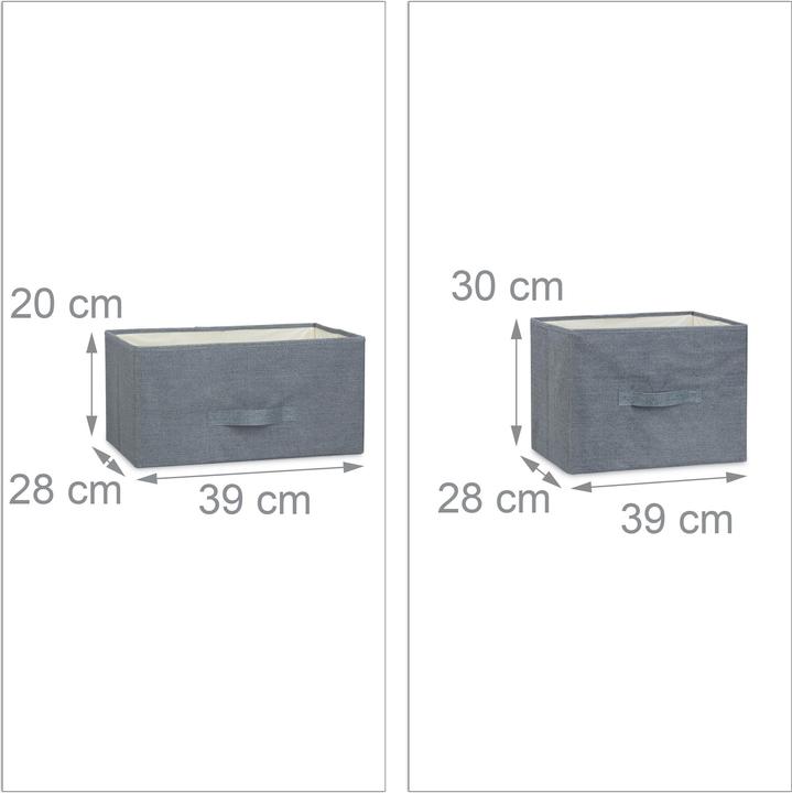 Actual product image Relaxdays Shelving System in Various Versions (83 x 29 x 77.5 cm)
