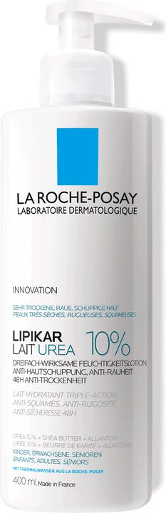 La Roche Posay Lipikar Milk Urea 10% (Body milk, 400 ml)