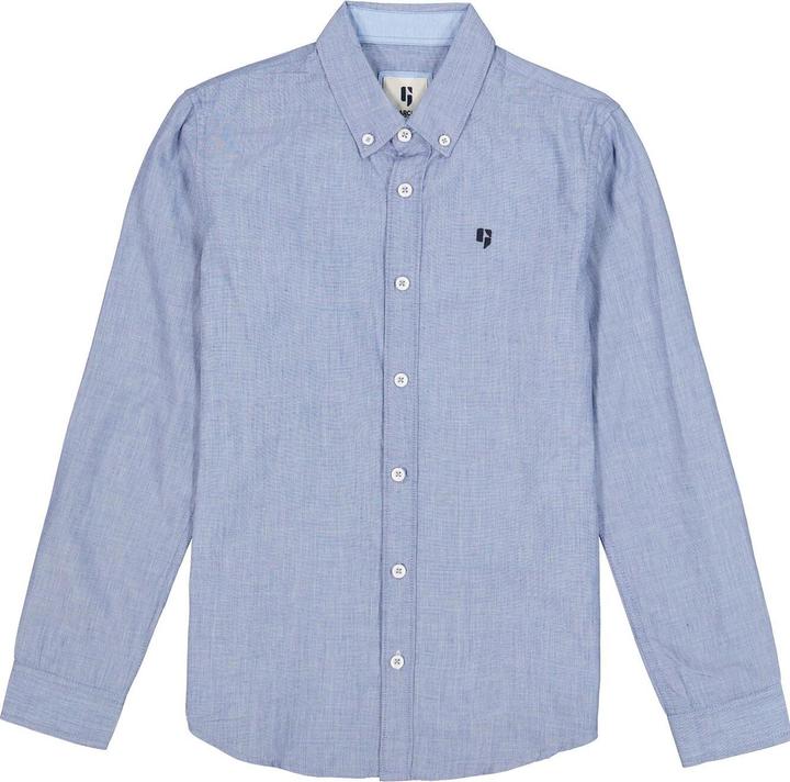 Actual product image Garcia Shirt Long Sleeve Blue (128)