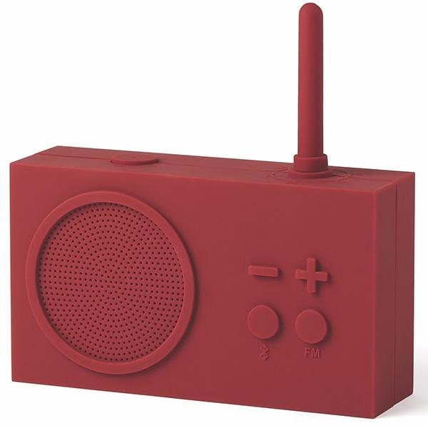 Produktbild Lexon TYKHO 3 BT/FM dark red (UKW, Bluetooth)