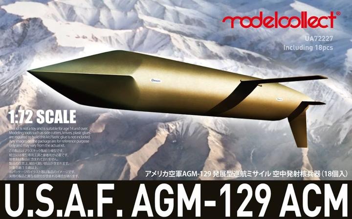 Actual product image Modelcollect U.S. AGM-129 ACM missile Set 18 pics