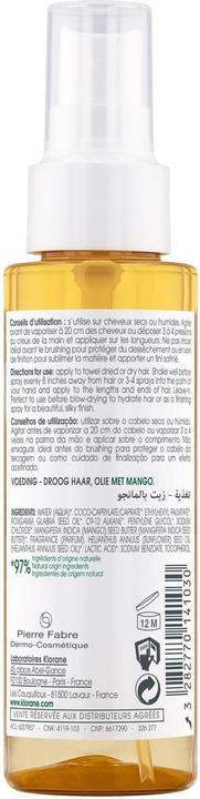 Actual product image Klorane Mango oil (100 ml)