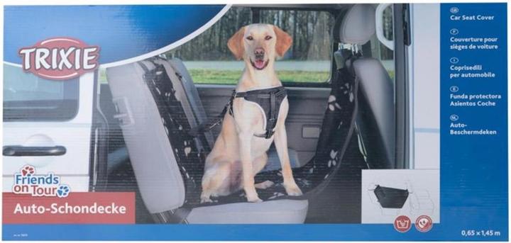 Immagine prodotto Trixie Coperta di protezione per auto (Cane, Riflettori, Traspirante)