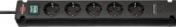 Productafbeelding Brennenstuhl 1150660415 Meervoudige wandcontactdoos met schakelaar Zwart aardcontact 1 S (5 x, CEE 7/3, 3 m)