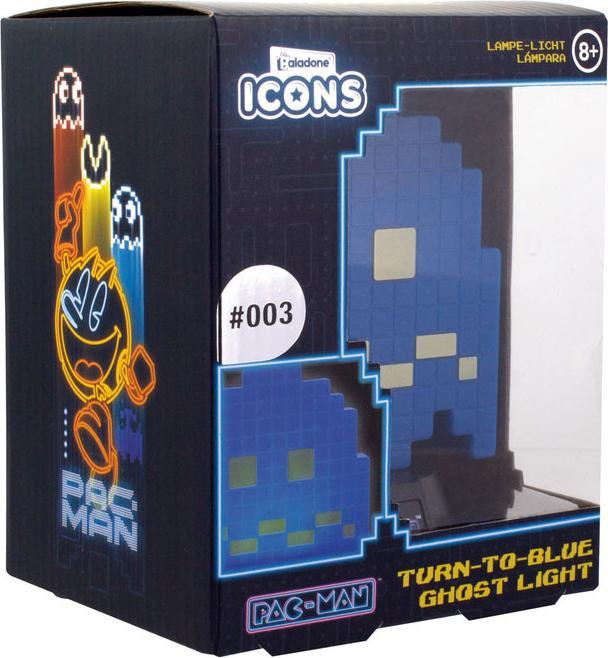 Actual product image Paladone Products Pac-Man Lamp Turn To Blue Ghost