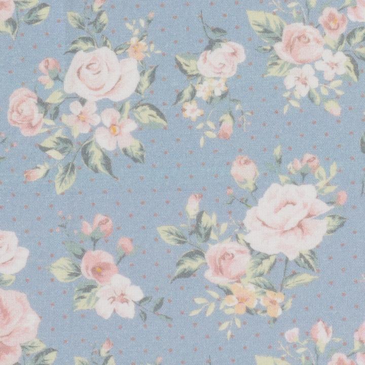 Actual product image VBS Cotton fabric "Mathilda's World" roses, 150 cm wide, by the metre