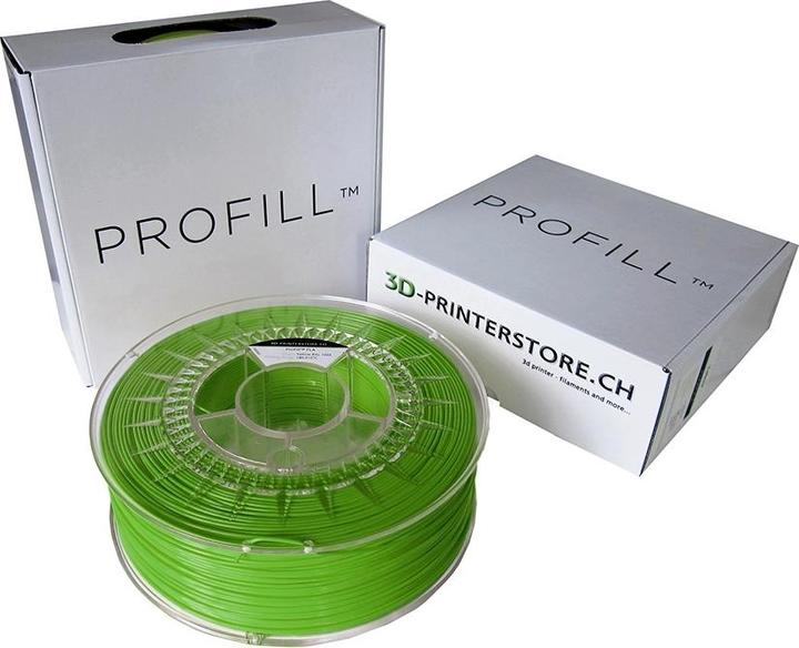 Immagine prodotto 3d-printerstore.ch Filamento ASA ProFill 2,85mm 1kg verde lime (ASA, 2.85 mm, 1000 g, Verde)