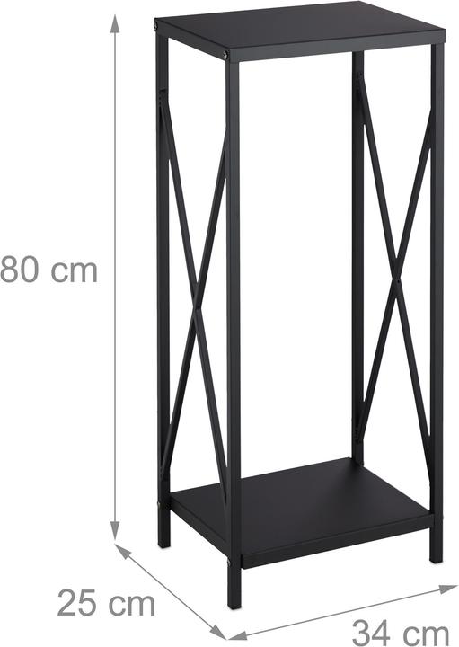 Immagine prodotto Relaxdays Rastrelliera per la legna da ardere (34 x 25 x 80 cm)