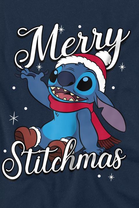 Produktbild Lilo & Stitch Merry Stitchmas TShirt (M)
