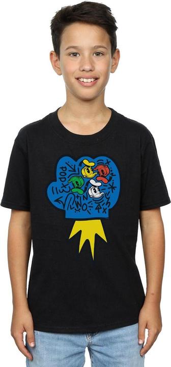 Immagine prodotto Disney Donald Duck Pop Fist Maglietta Ragazzi (140, 146)