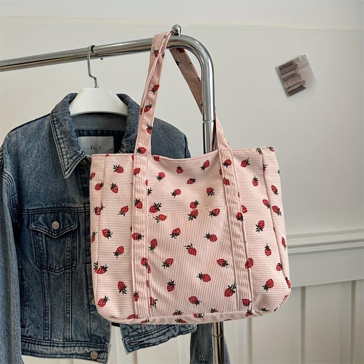 Only-Bags.Store Grosse Kapazität Mode Casual Tote Bag, süsse Umhängetasche mit einfachem Tragegriff, vielseitige