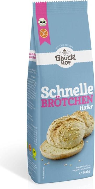 Image du produit Bauckhof Petits pains rapides à l'avoine sans gluten (500 g)