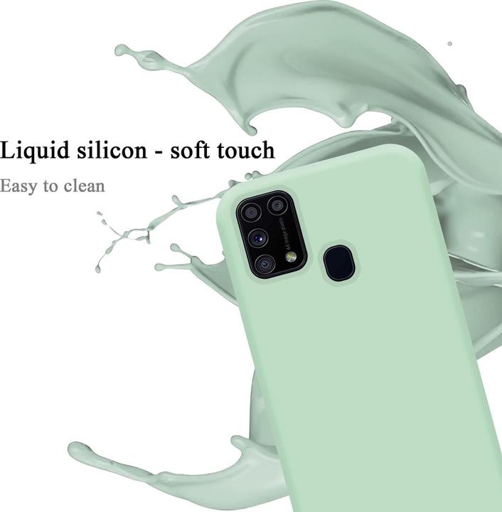 Immagine prodotto Cadorabo Copertura della cassa del silicone liquido TPU (Samsung Galaxy M31)