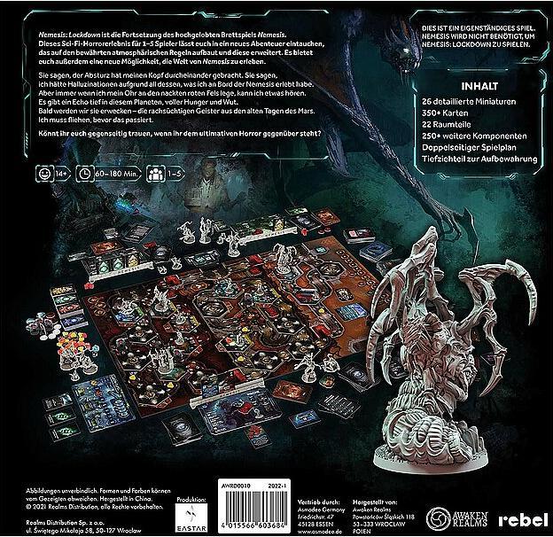 Actual product image Pegasus Nemesis - Lockdown (German)