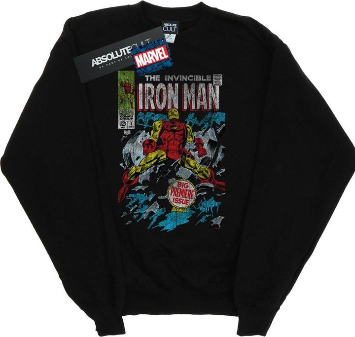 Produktbild Invincible Iron Man Distressed Issue One Sweatshirt (L)