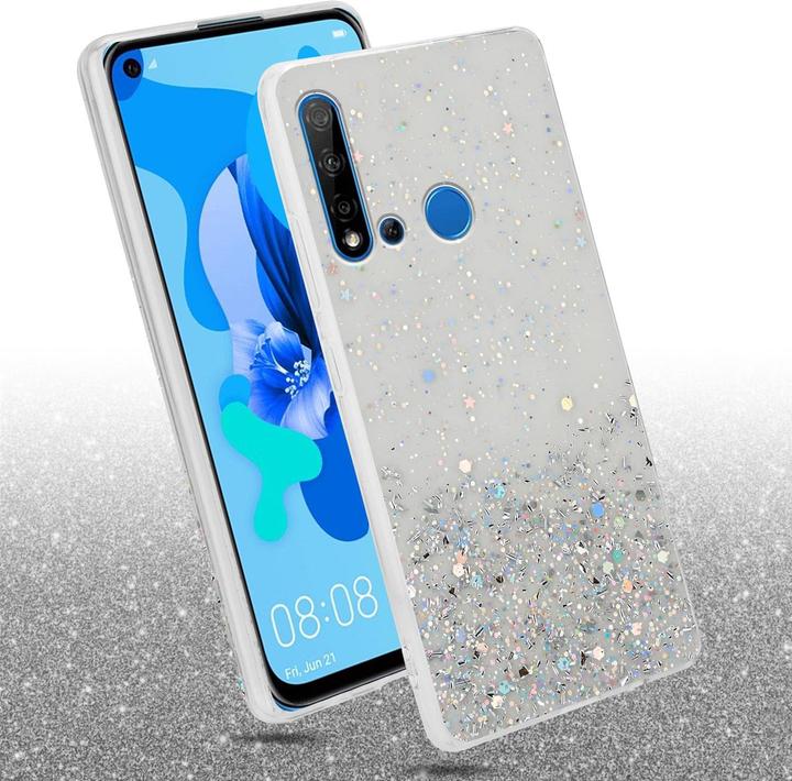 Image du produit Cadorabo Couverture TPU paillettes scintillantes (Huawei Nova 5i, Huawei P20 Lite (2019))